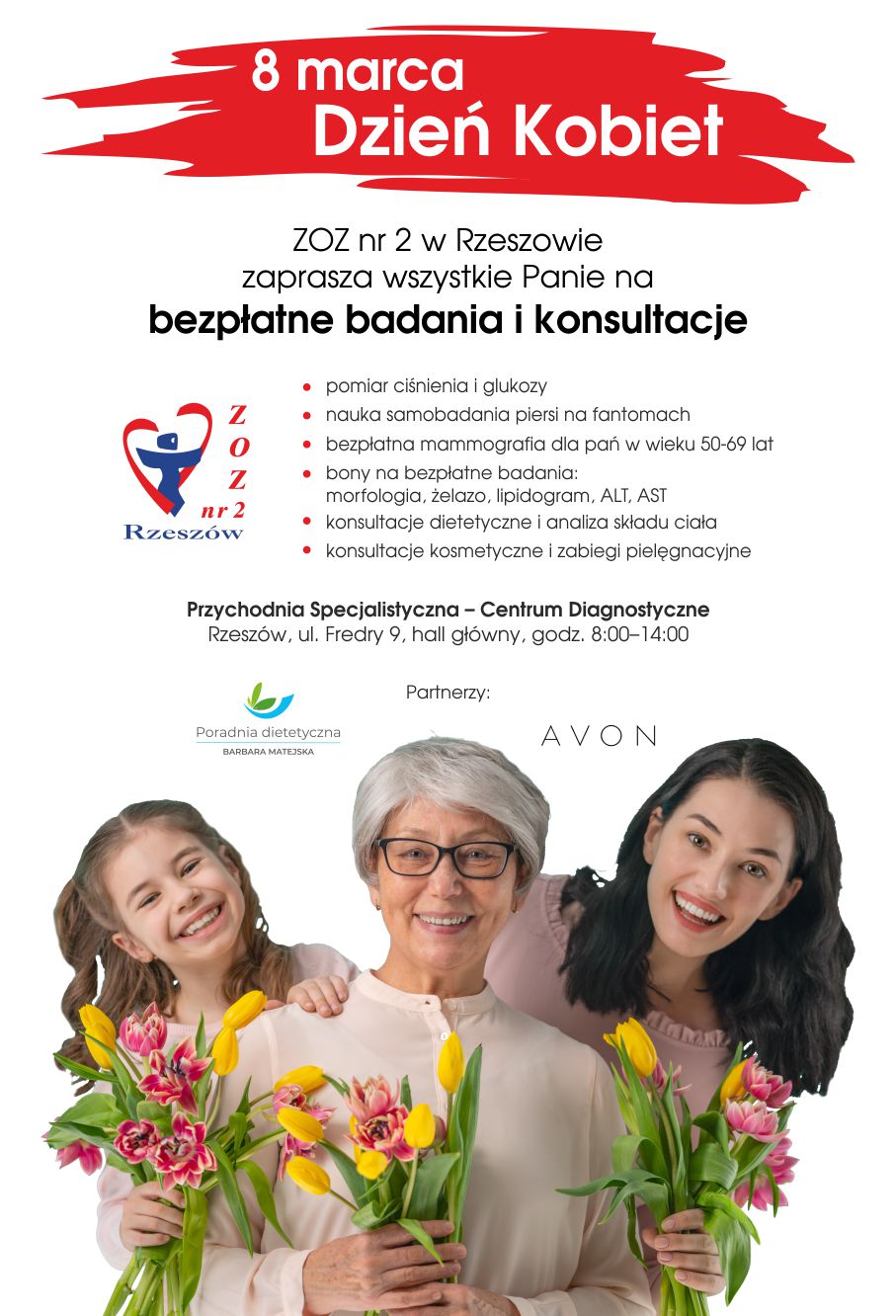 Plakat Dzień Kobiet