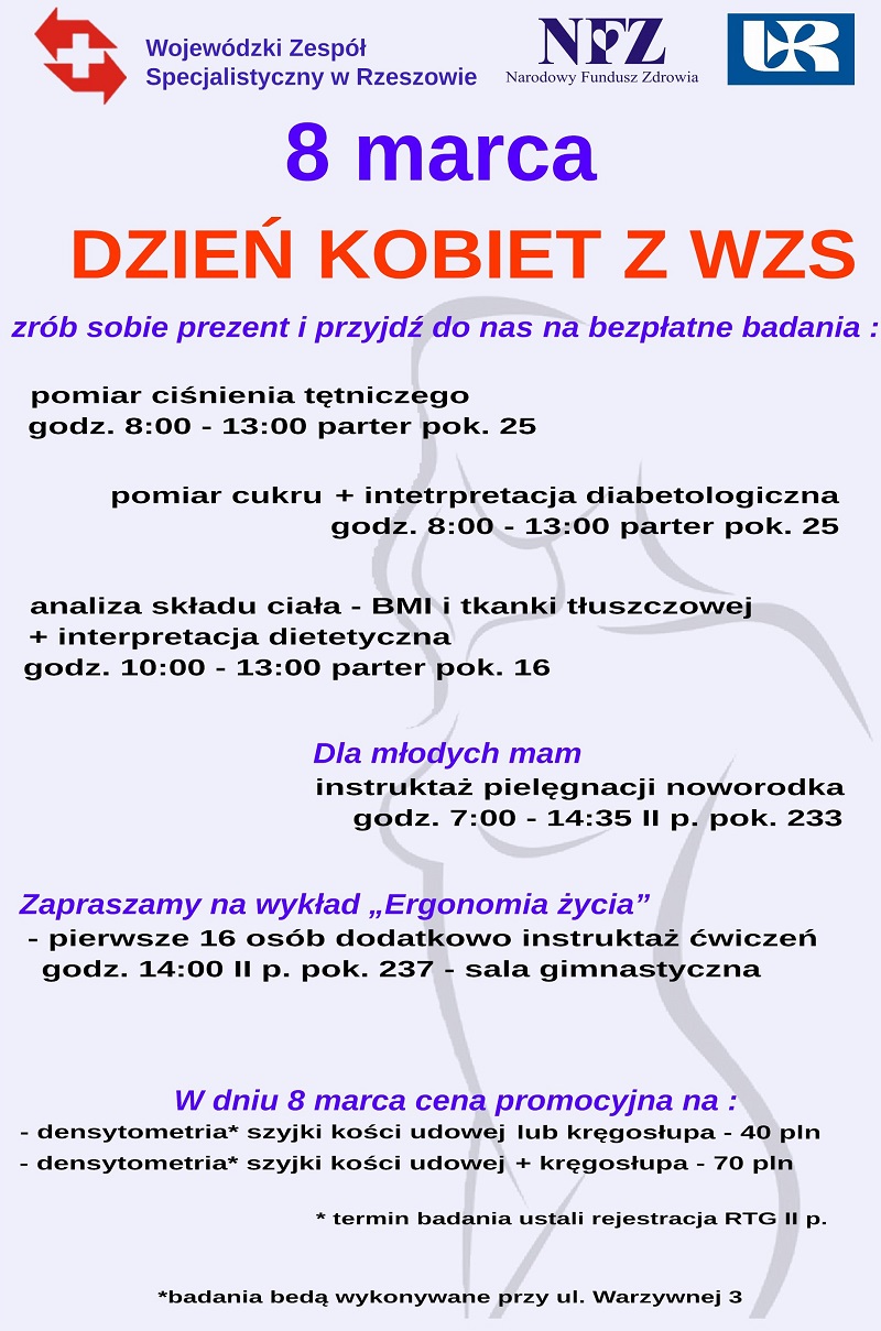 Plakat Dzień Kobiet WZS