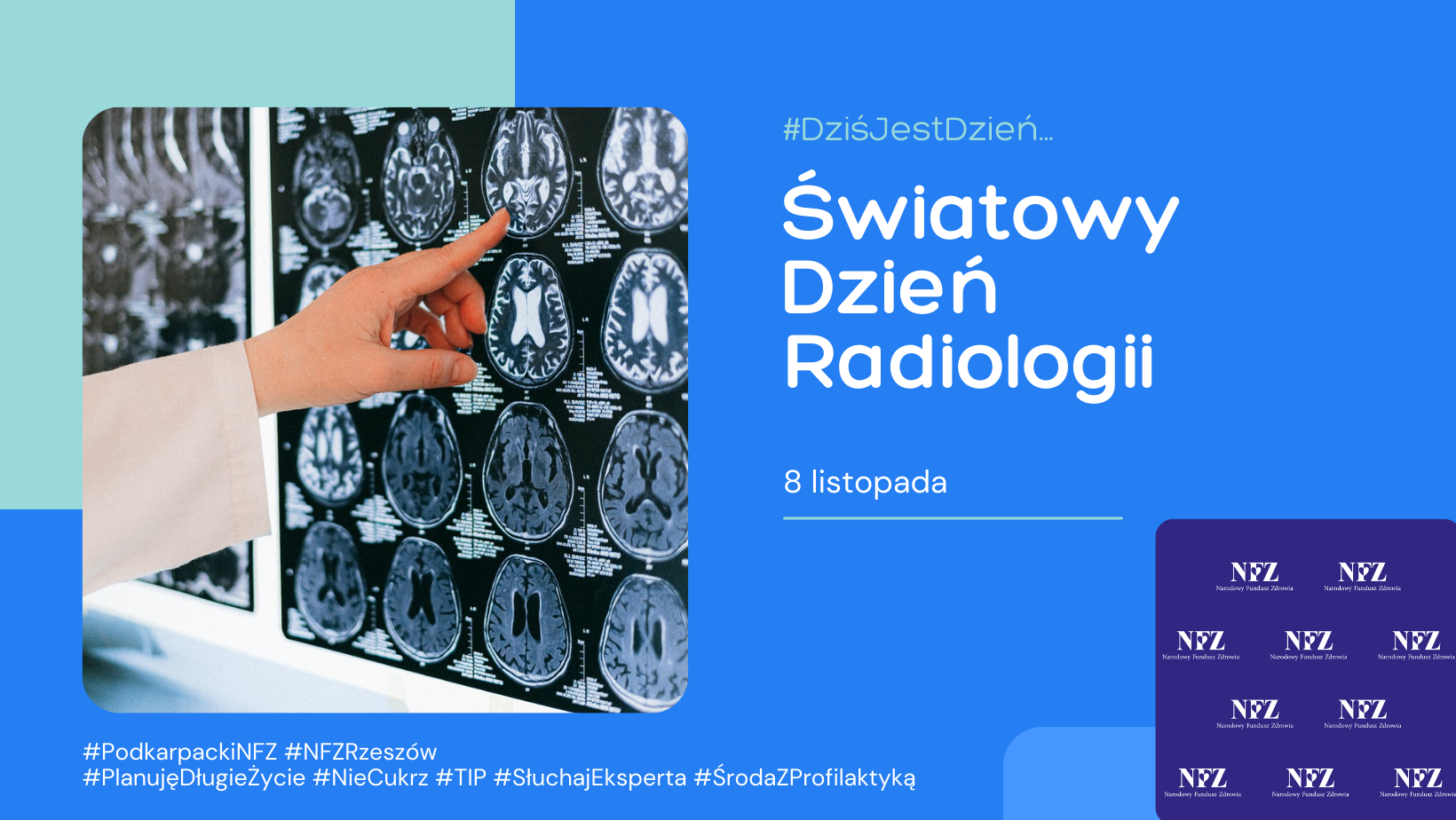 logo światowych dni radiologii