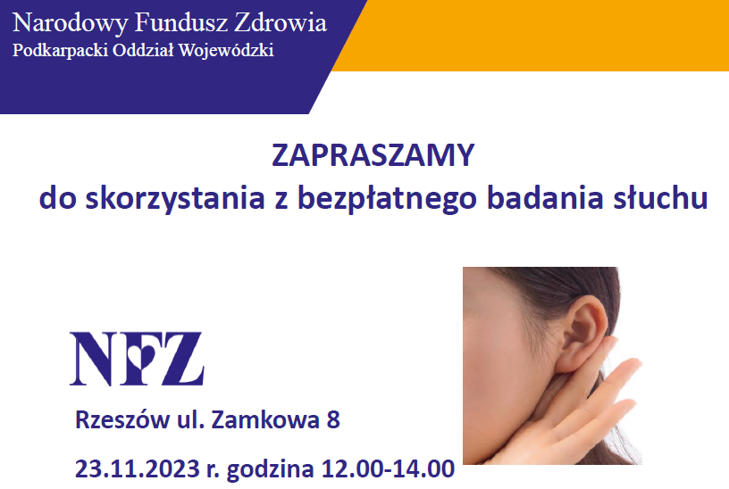 plakat informacyjny