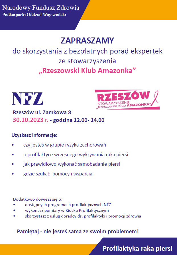 plakat informacyjny