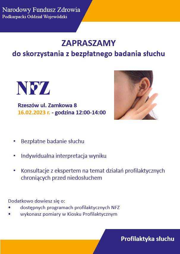 plakat informacyjny, treśćtożsama z tekstem w komunikacie