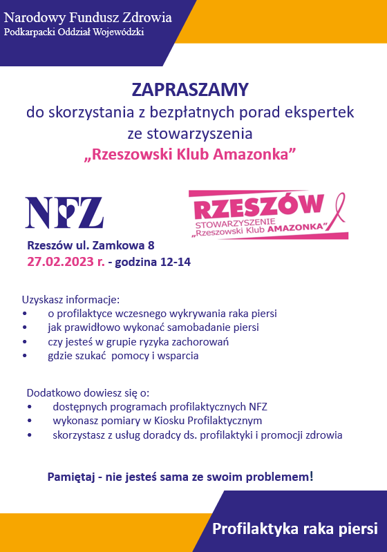 plakat informacyjny, treść tożsama z komunikatem